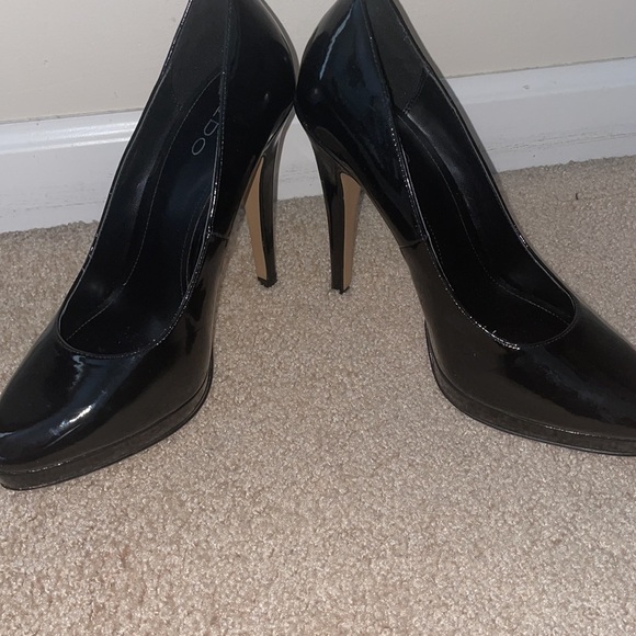 Womens Aldo Patent Leather High Heels - Picture 3 of 5